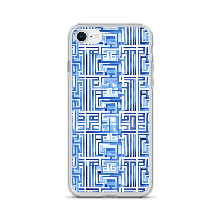 Greek Pattern Clear Case for iPhone®