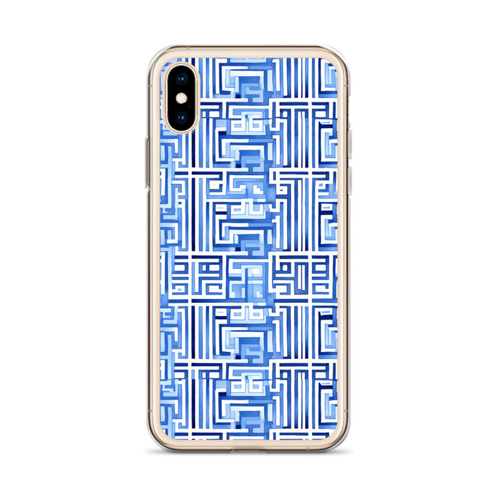 Greek Pattern Clear Case for iPhone®