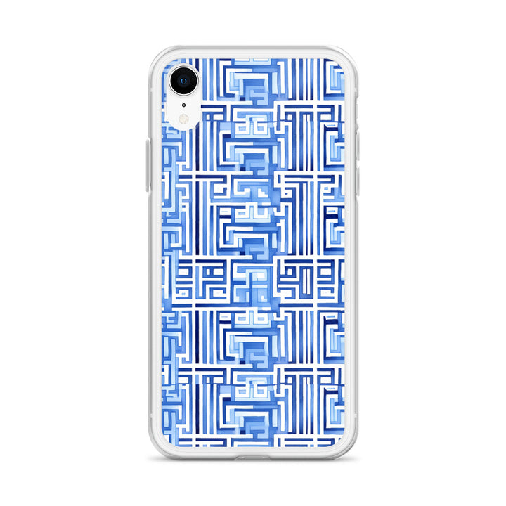 Greek Pattern Clear Case for iPhone®