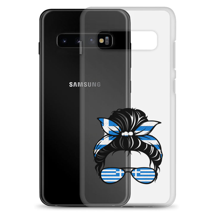 Greek Girl Clear Case for Samsung®