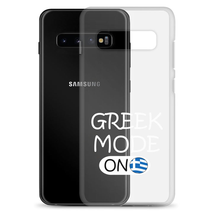 Greek Mode On Clear Case for Samsung®