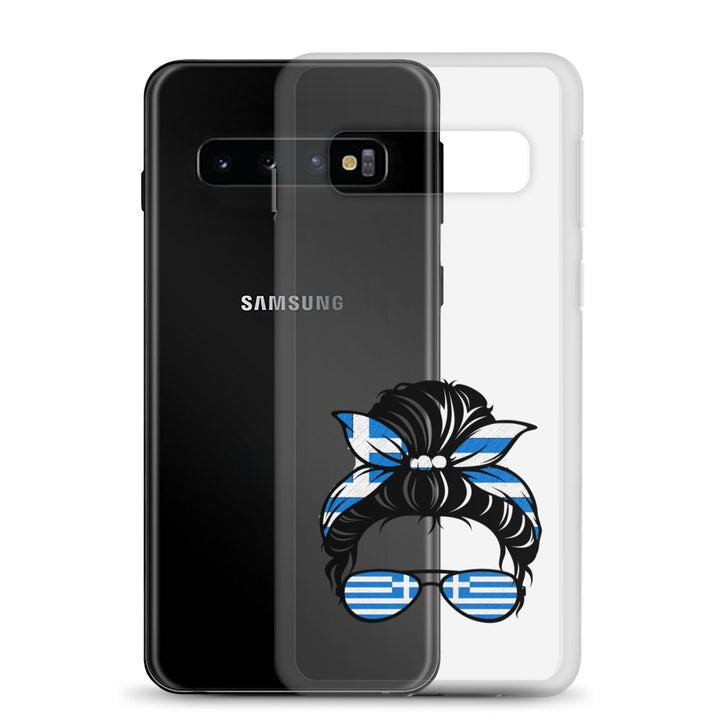 Greek Girl Clear Case for Samsung®