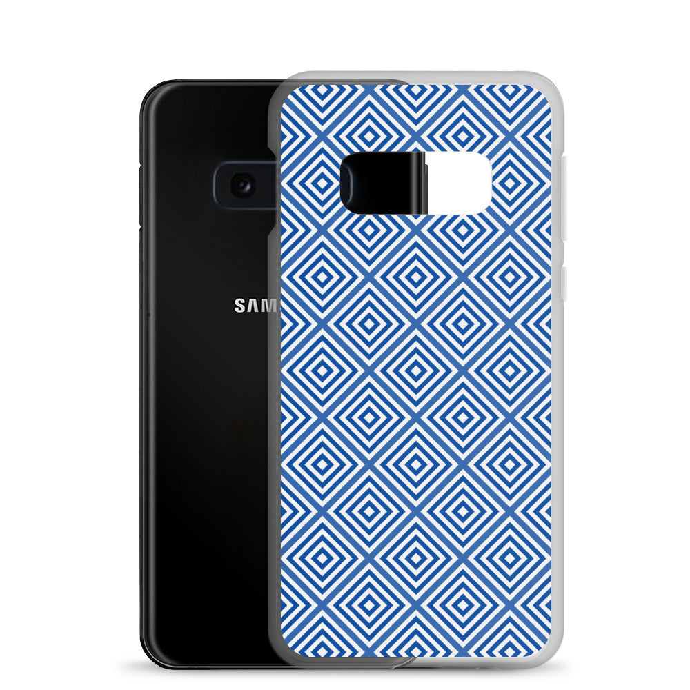 Santorini Pattern Clear Case for Samsung®