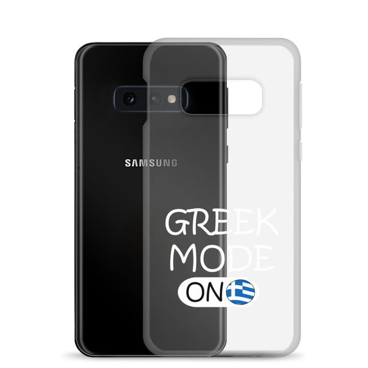 Greek Mode On Clear Case for Samsung®