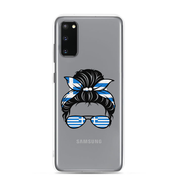 Greek Girl Clear Case for Samsung®