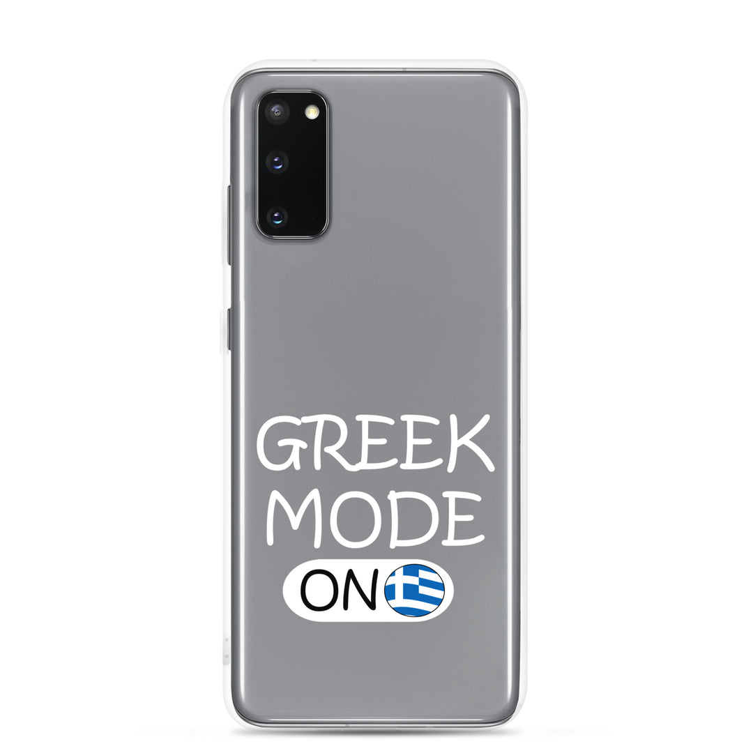 Greek Mode On Clear Case for Samsung®