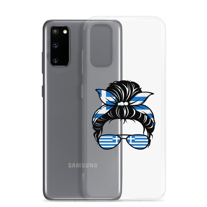 Greek Girl Clear Case for Samsung®