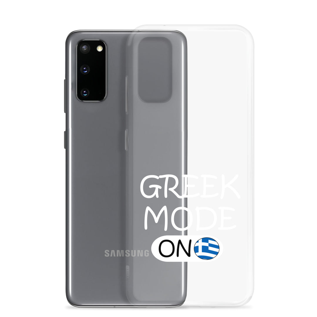 Greek Mode On Clear Case for Samsung®