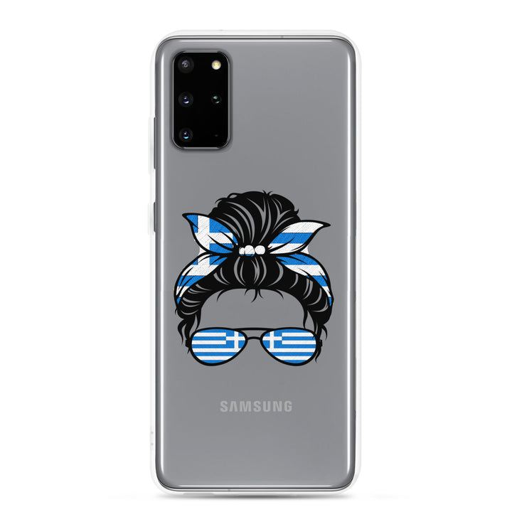 Greek Girl Clear Case for Samsung®