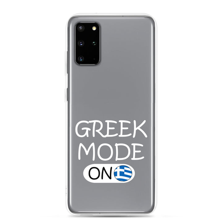 Greek Mode On Clear Case for Samsung®