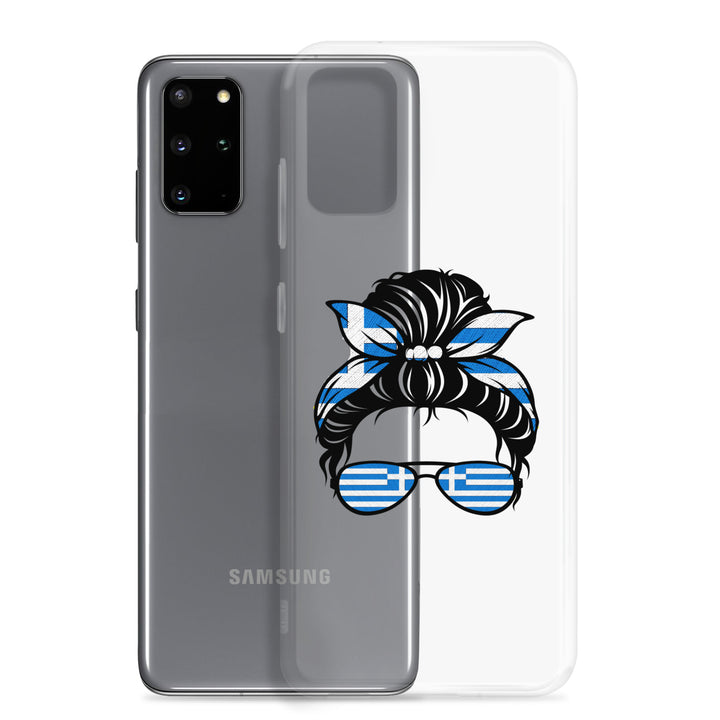 Greek Girl Clear Case for Samsung®