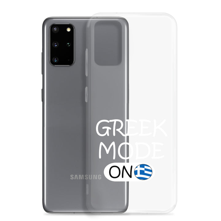 Greek Mode On Clear Case for Samsung®