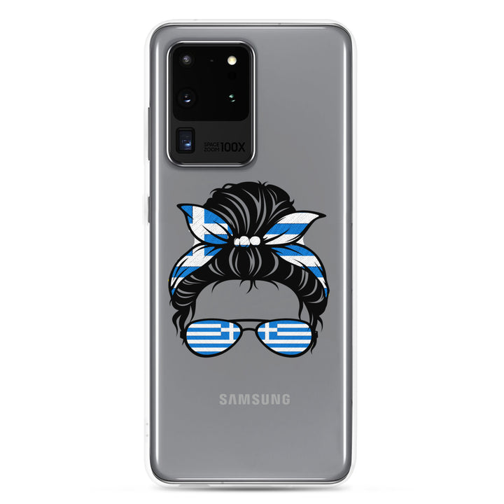 Greek Girl Clear Case for Samsung®