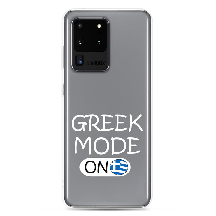 Greek Mode On Clear Case for Samsung®