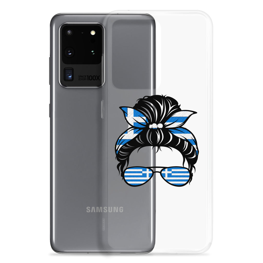 Greek Girl Clear Case for Samsung®