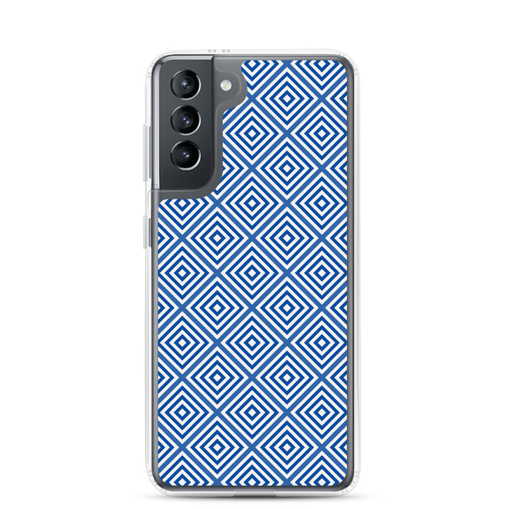 Santorini Pattern Clear Case for Samsung®