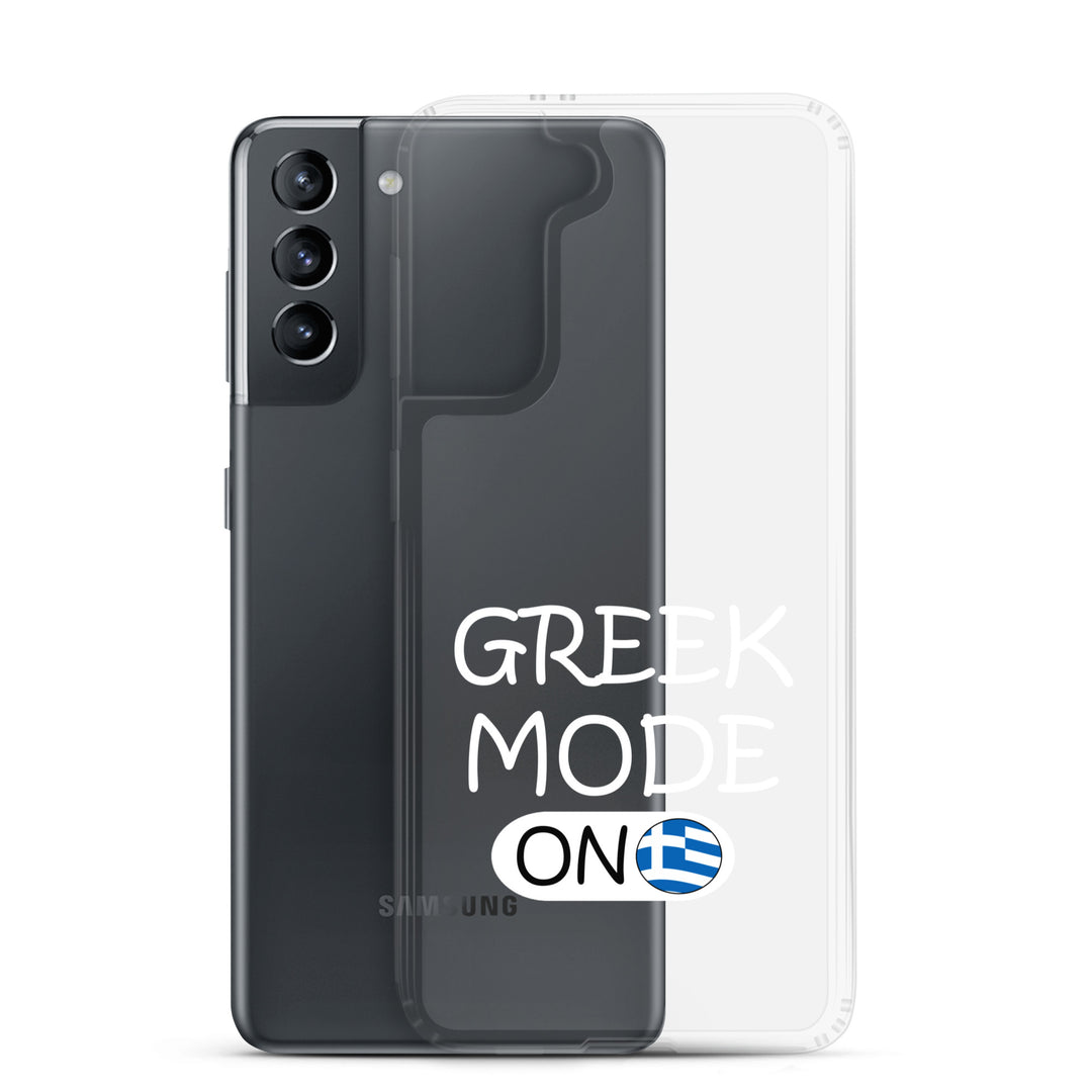 Greek Mode On Clear Case for Samsung®