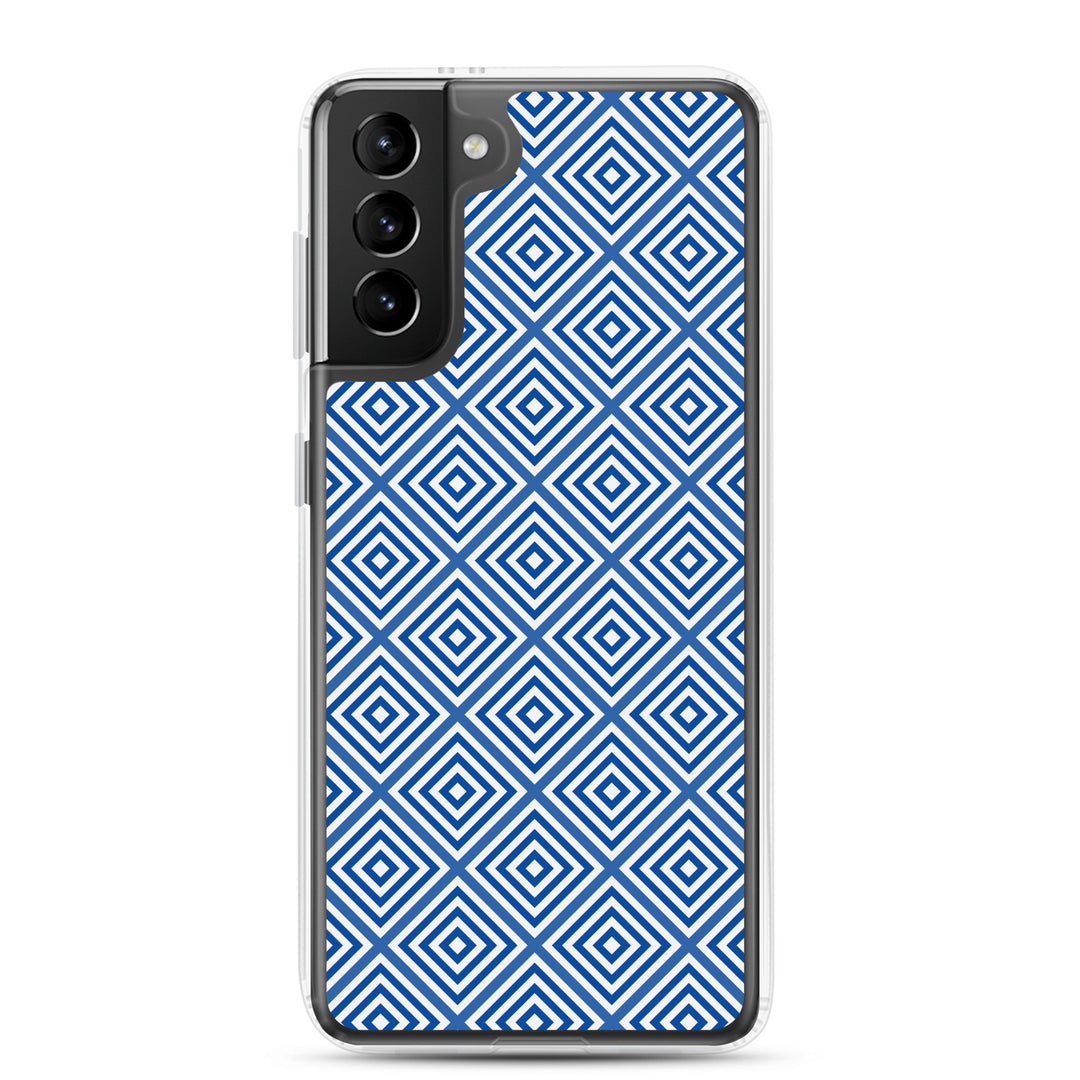 Santorini Pattern Clear Case for Samsung®