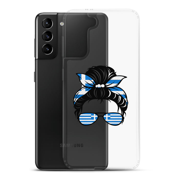 Greek Girl Clear Case for Samsung®