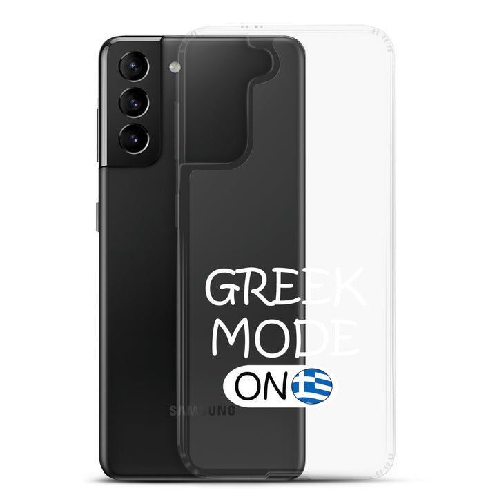 Greek Mode On Clear Case for Samsung®