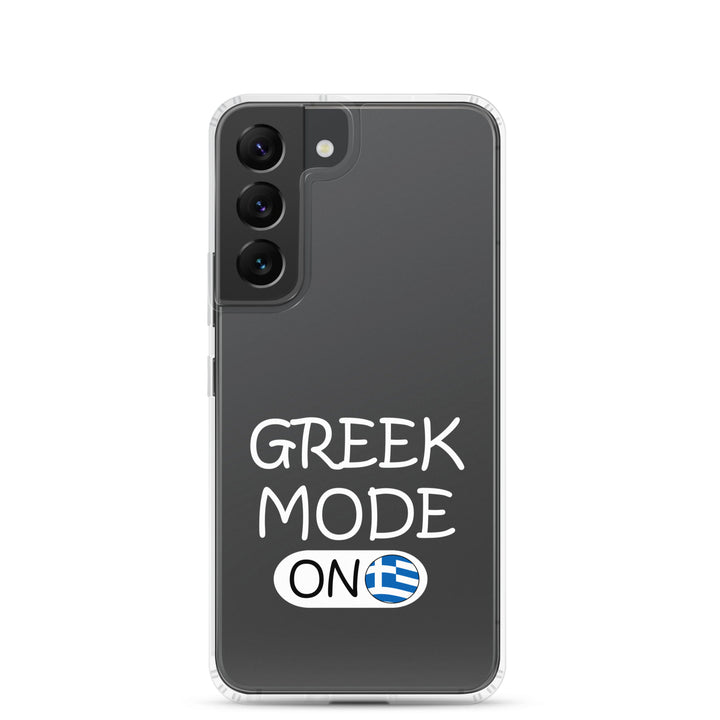 Greek Mode On Clear Case for Samsung®