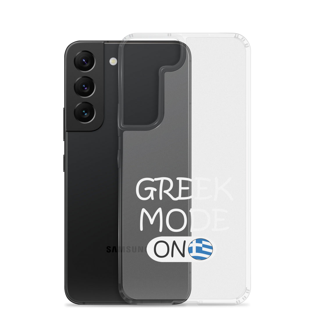 Greek Mode On Clear Case for Samsung®