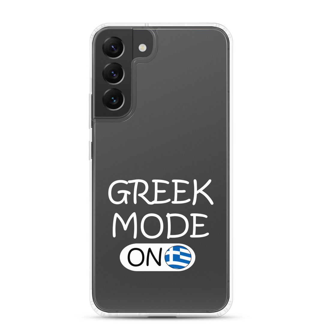 Greek Mode On Clear Case for Samsung®