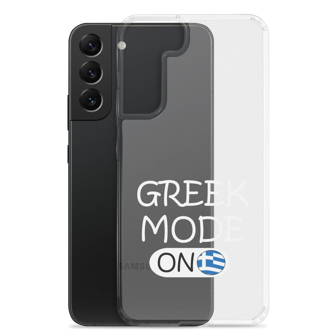 Greek Mode On Clear Case for Samsung®