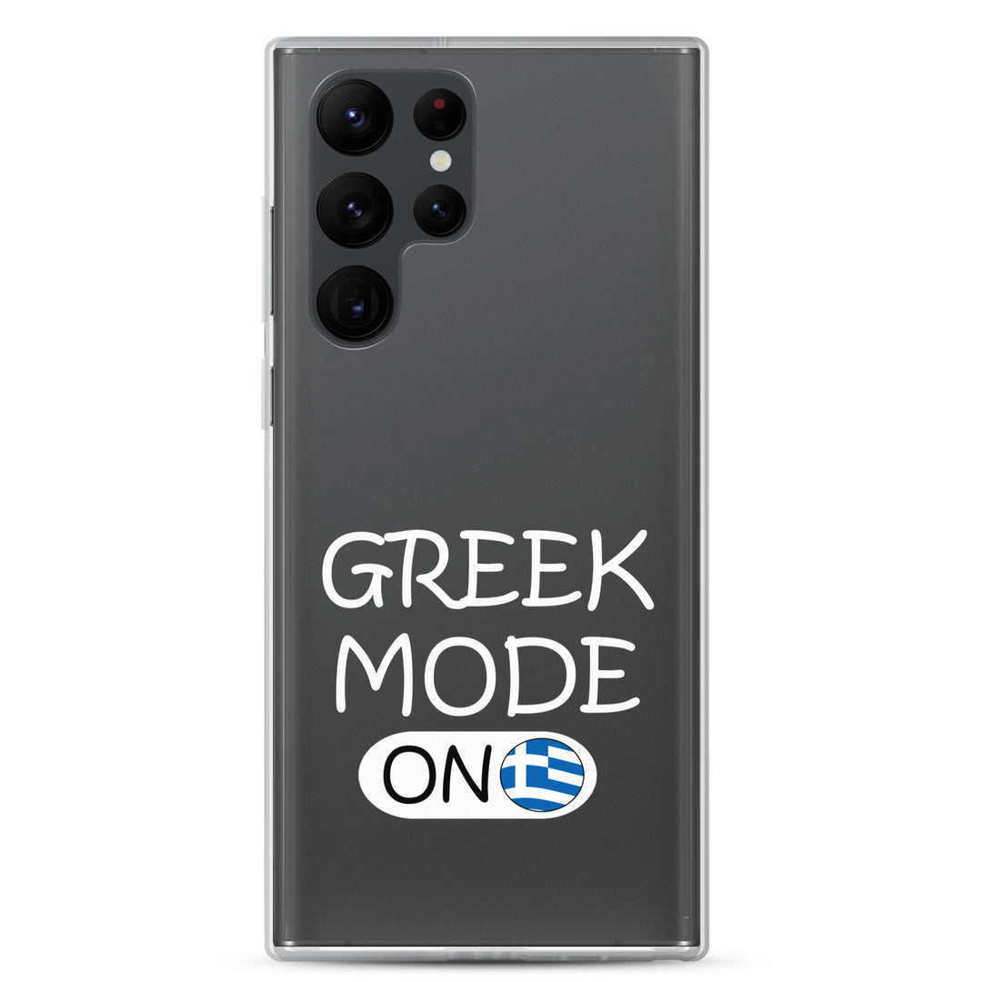 Greek Mode On Clear Case for Samsung®