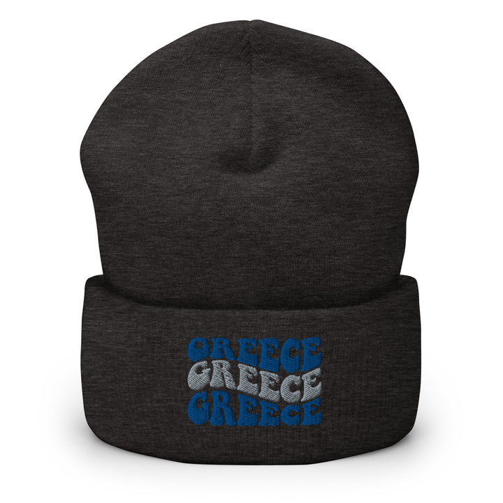 Greece Cuffed Beanie