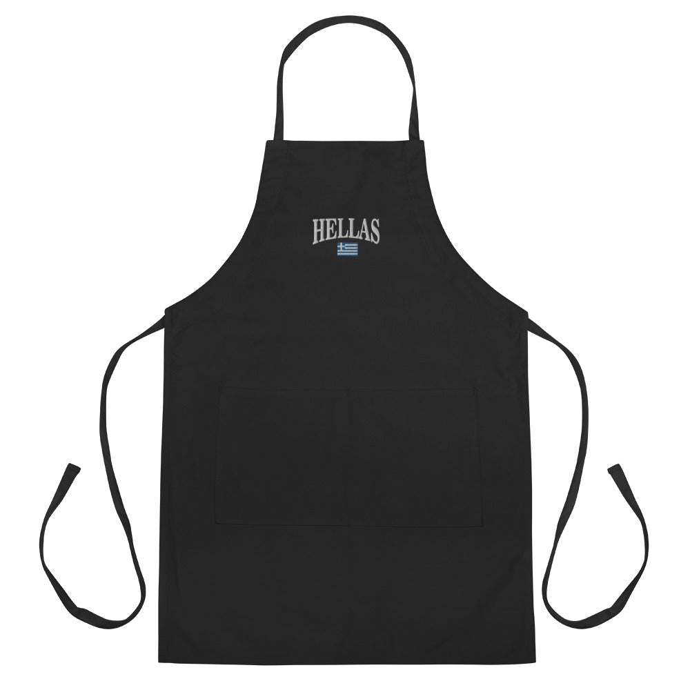 Hellas Embroidered Apron