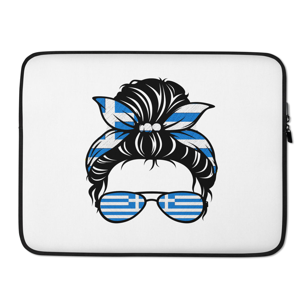 Greek Girl Laptop Sleeve