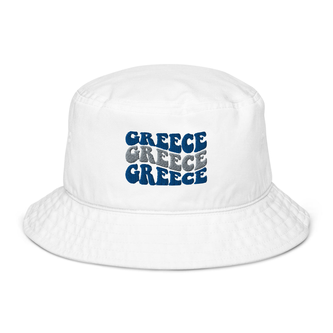 Greece Organic bucket hat