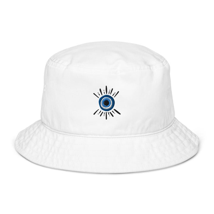 Greek Mati Organic bucket hat