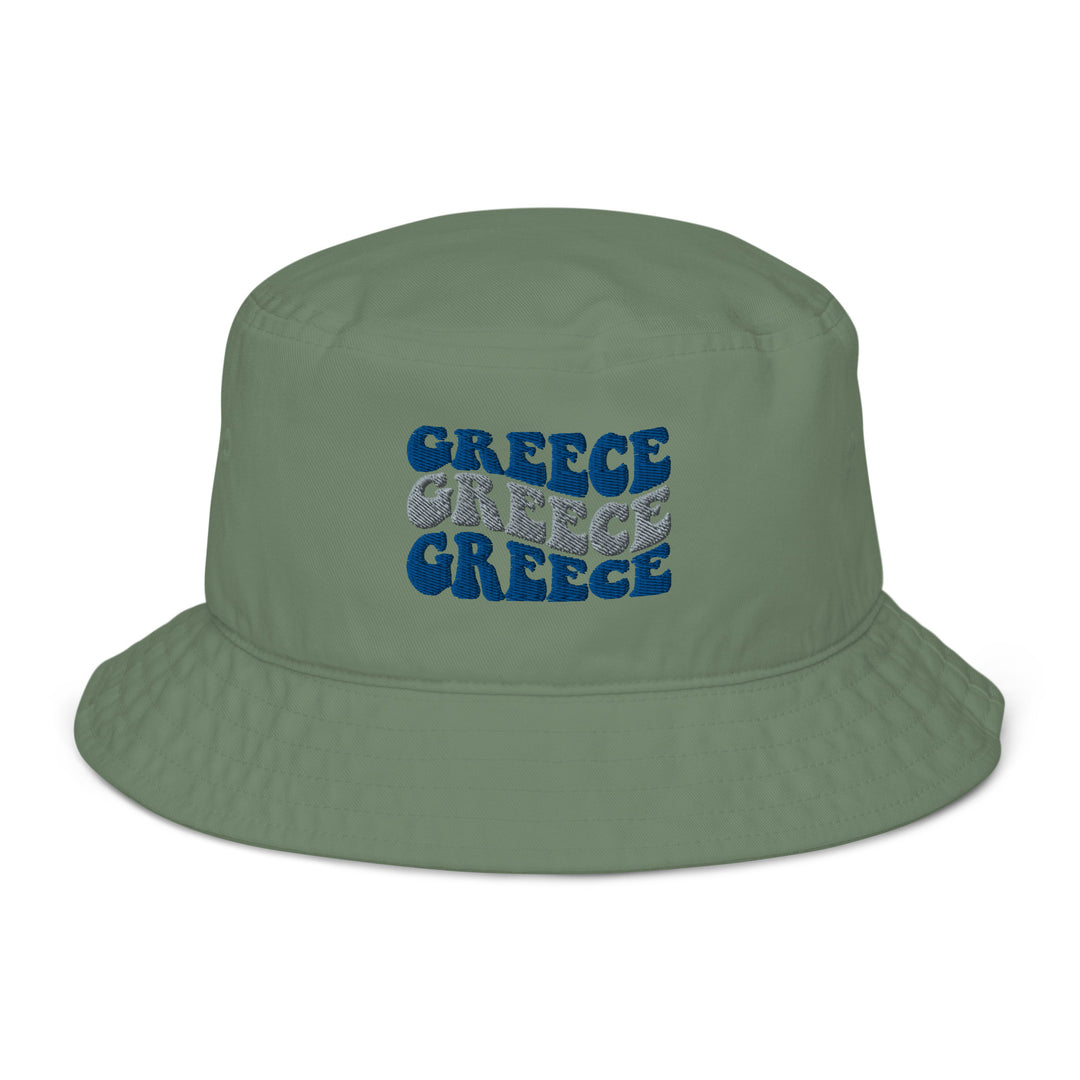 Greece Organic bucket hat