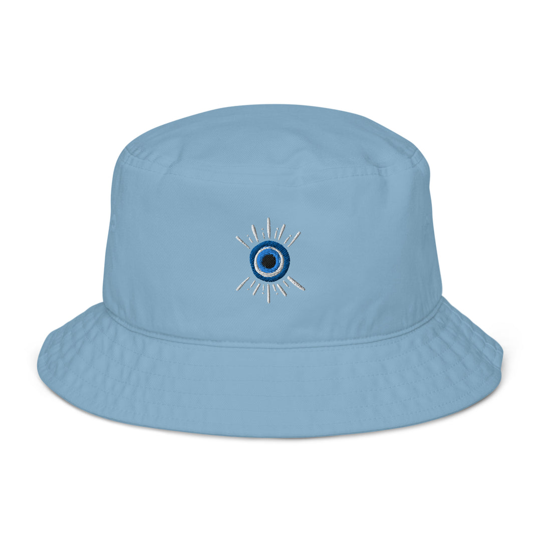 Greek Mati Organic bucket hat