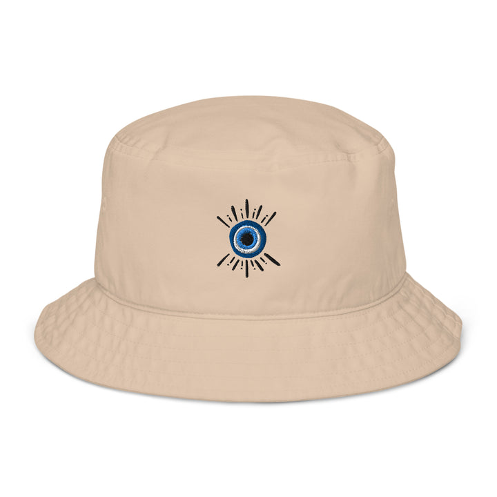 Greek Mati Organic bucket hat