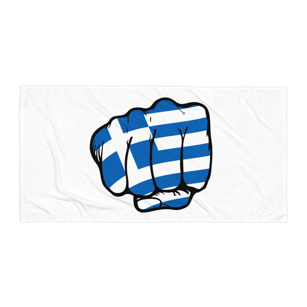 Greek Punch Towel