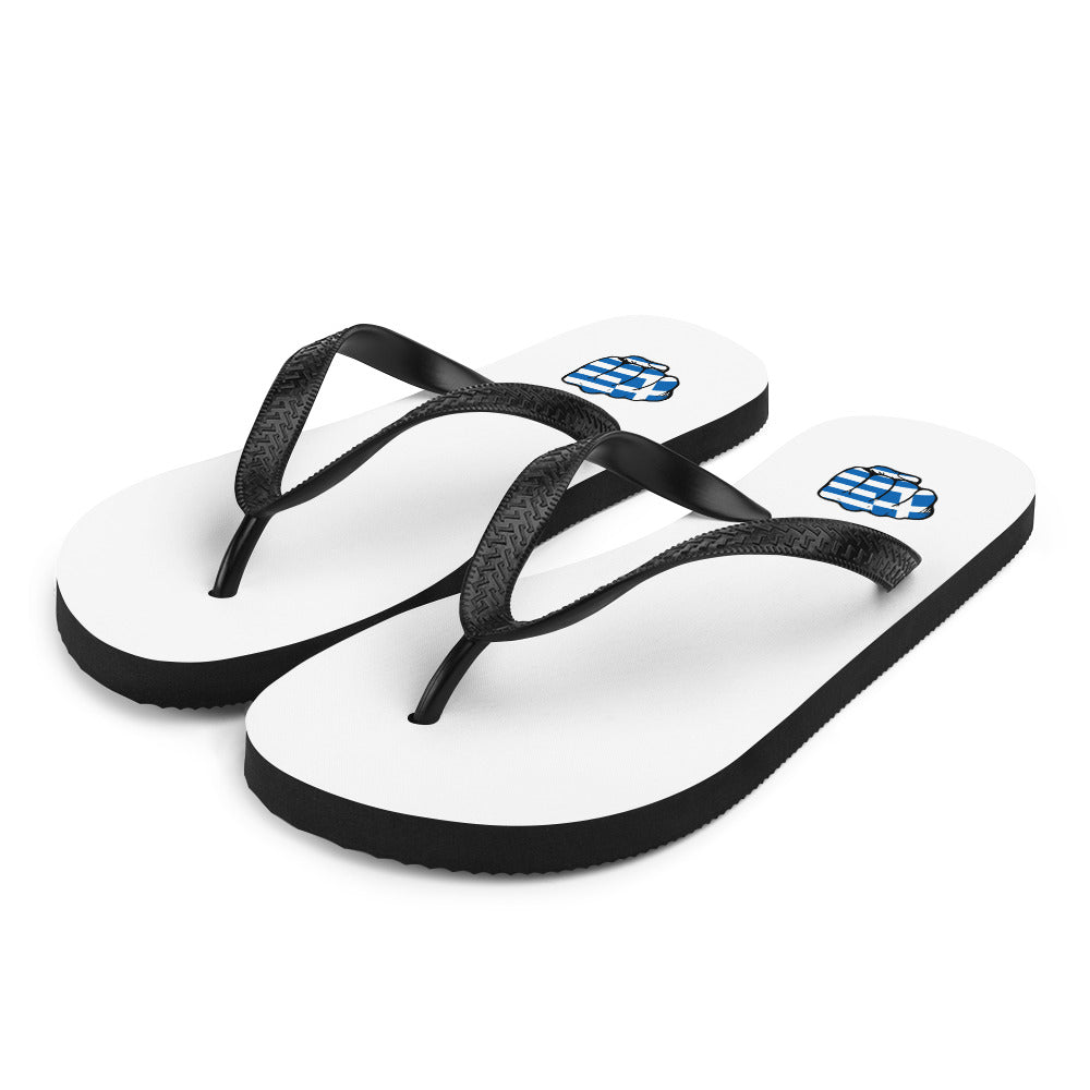 Greek Punch Flip-Flops