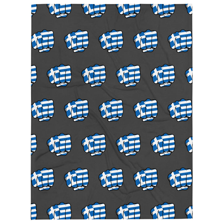 Greek Punch Throw Blanket