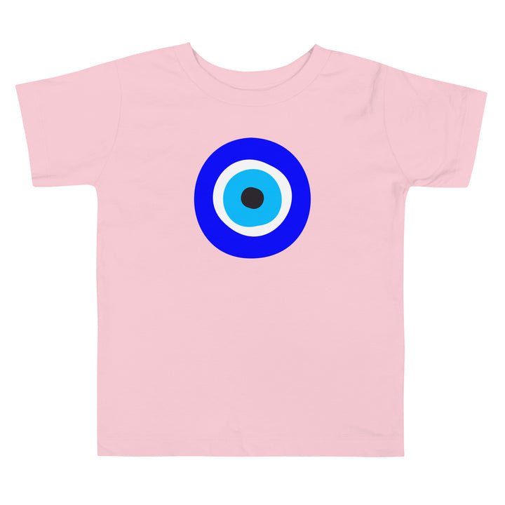 Greek Evil Eye Toddler Short Sleeve Tee