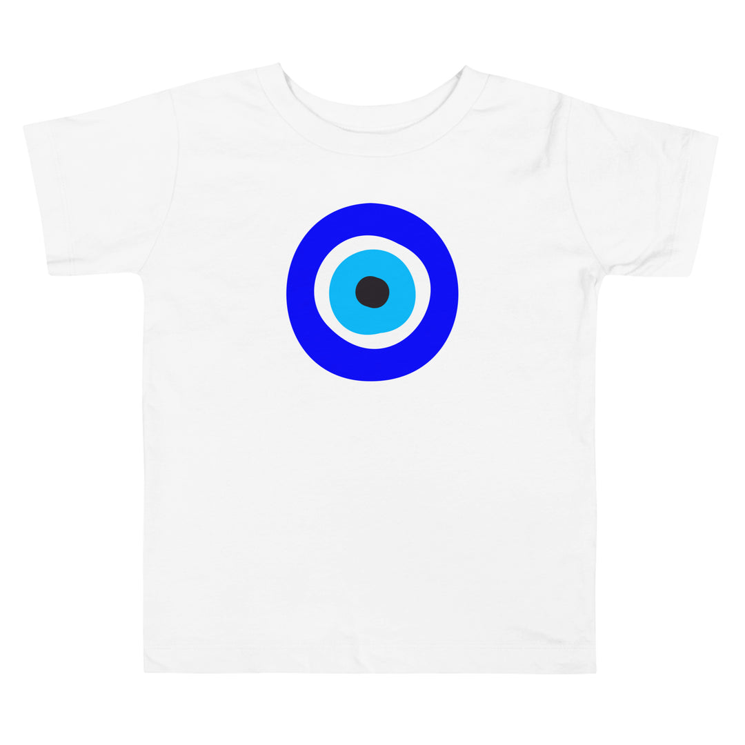 Greek Evil Eye Toddler Short Sleeve Tee