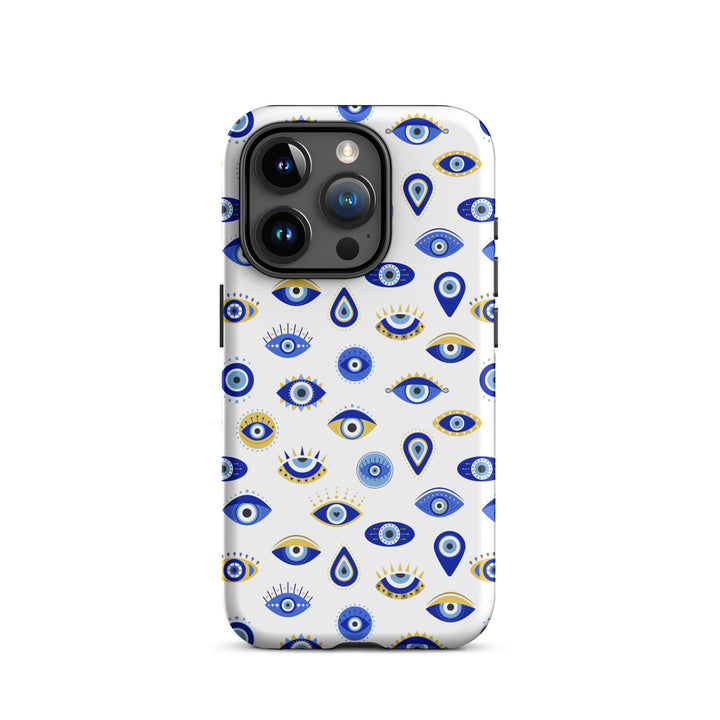 Greek Mati Tough Case for iPhone®