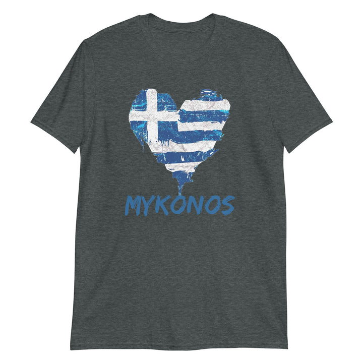 Mykonos - Short-Sleeve Unisex T-Shirt