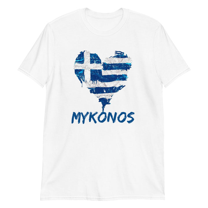 Mykonos - Short-Sleeve Unisex T-Shirt