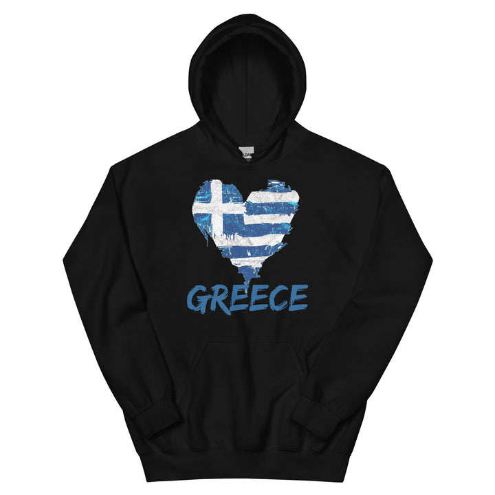 Greek Heart Unisex Hoodie