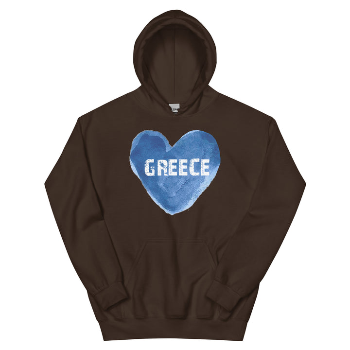 Greece Heart Unisex Hoodie