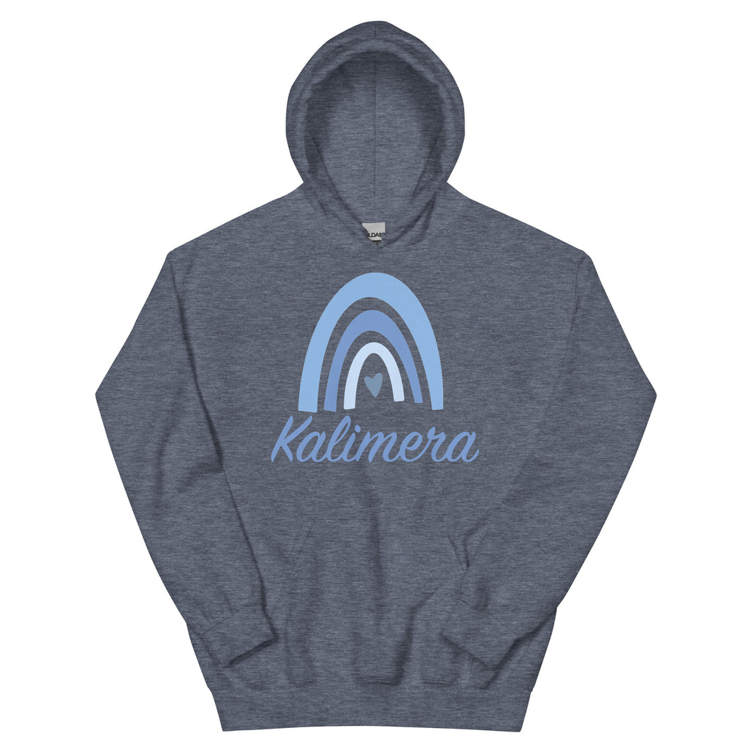 Kalimera Blue Rainbow Unisex Hoodie