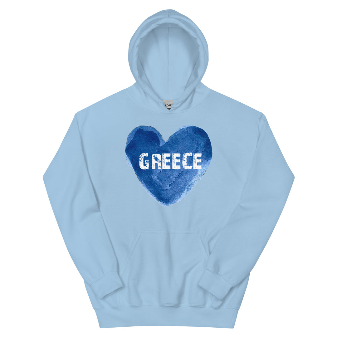 Greece Heart Unisex Hoodie