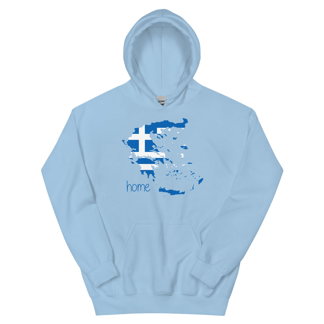 Greece Map Unisex Hoodie